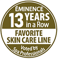 2021 Amspa Favorite Skin Care Line 13 Years Badge