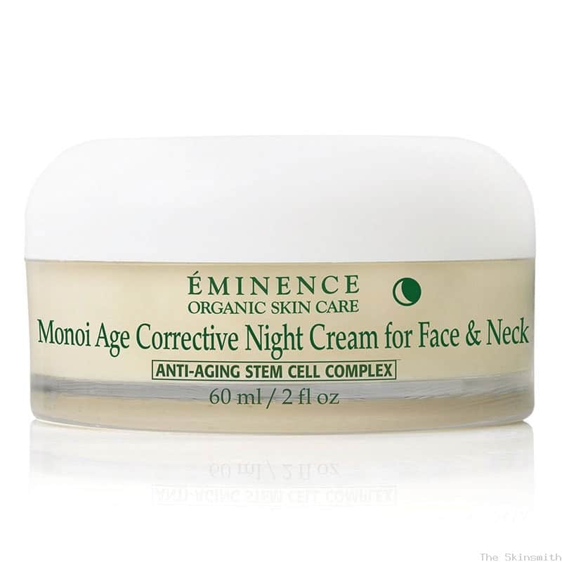 2273 Monoi Age Corrective Night Cream for Face & Neck Eminence Organic Skincare