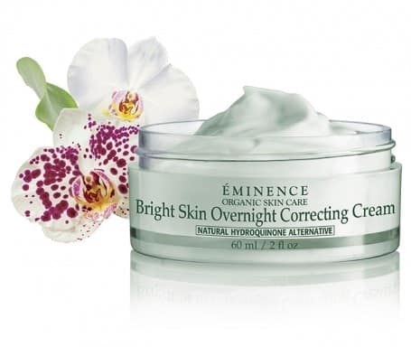 Bright Skin Overnight Correcting Cream Erase The Look Of Pigmentation With New Bright Skin Overnight Correcting Cream Eminence Organic Skincare