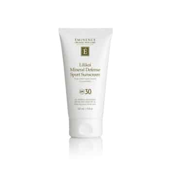 eminence organics lilikoi mineral defense sport sunscreen fpo web 5 Indulgent Spa Treatments To Really Step Your Skin Up a Level Eminence Organic Skincare