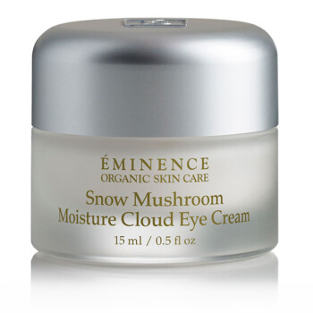 eminence organics snow mushroom moisture cloud eye cream 1 Eye Gel vs. Eye Cream Eminence Organic Skincare