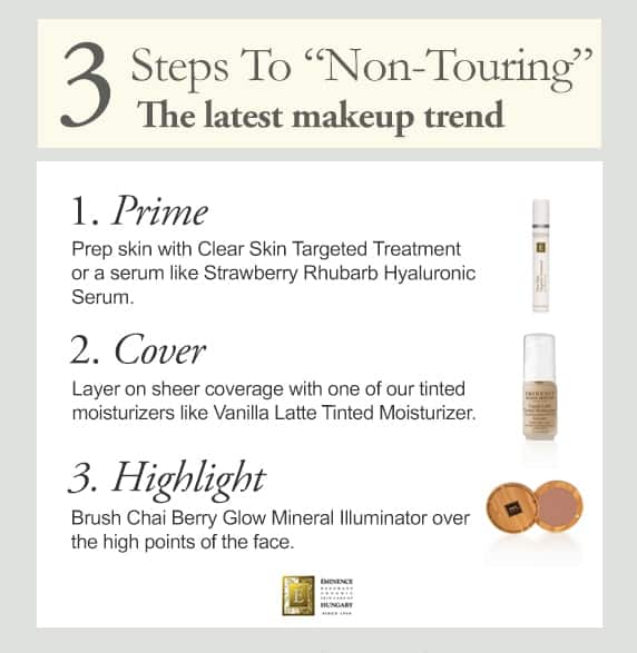 nontouringv2 Beauty Trend Alert: Follow our 3 steps to "Non-Touring" Eminence Organic Skincare
