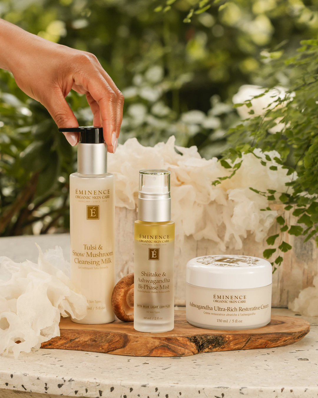 Tulsi & Snow Mushroom Cleansing Milk - Image 3