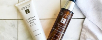eminence organics cleansing balm versus cleansing oil